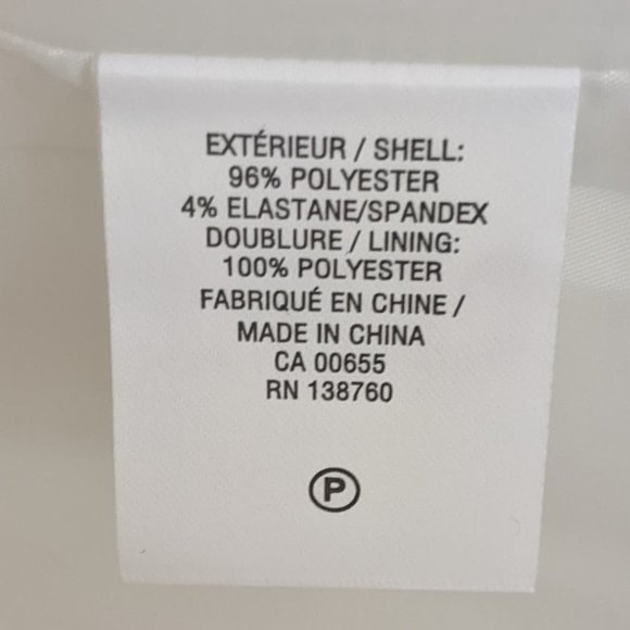 🎁$5 or free with bundle🎁 rock & shine white sleeveless blazer / vest - Picture 4 of 4